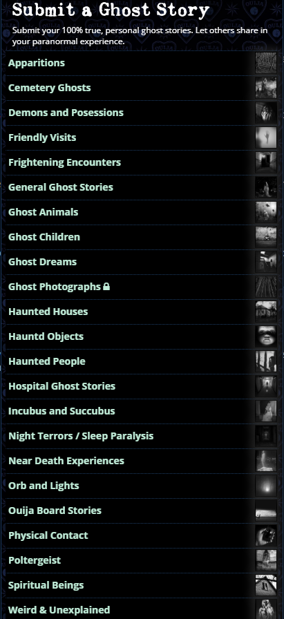 Submission Menu